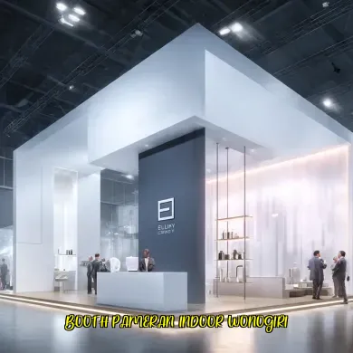 Booth Pameran Indoor Wonogiri